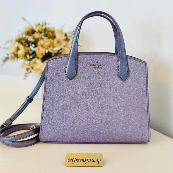 kate spade Handbags - Kate spade purse tinsel glitter satchel handbag